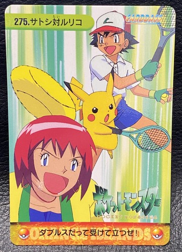 Luana Ash Ketchum Pokemon BANDAI ANIME COLLECTION Carddass Nintendo JAPANESE - Picture 1 of 7