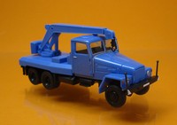 Herpa 308106 Ifa G5 Kranwagen Blau Ddr 1:87 Neu Modell