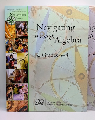 NAVIGATING THROUGH ALGEBRA Grades 6-8 9-12 Homeschool Teaching Mathematics + CDs - Picture 2 of 5