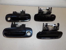 EXTERIOR DOOR HANDLE SET 1998-2002 TOYOTA CAROLLA 4 PIECE SET AFTERMARKET