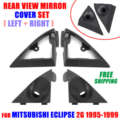 For Mitsubishi Eclipse 2G 1995-99 Manual Bezel Mirror Cover Set Rear Left Right