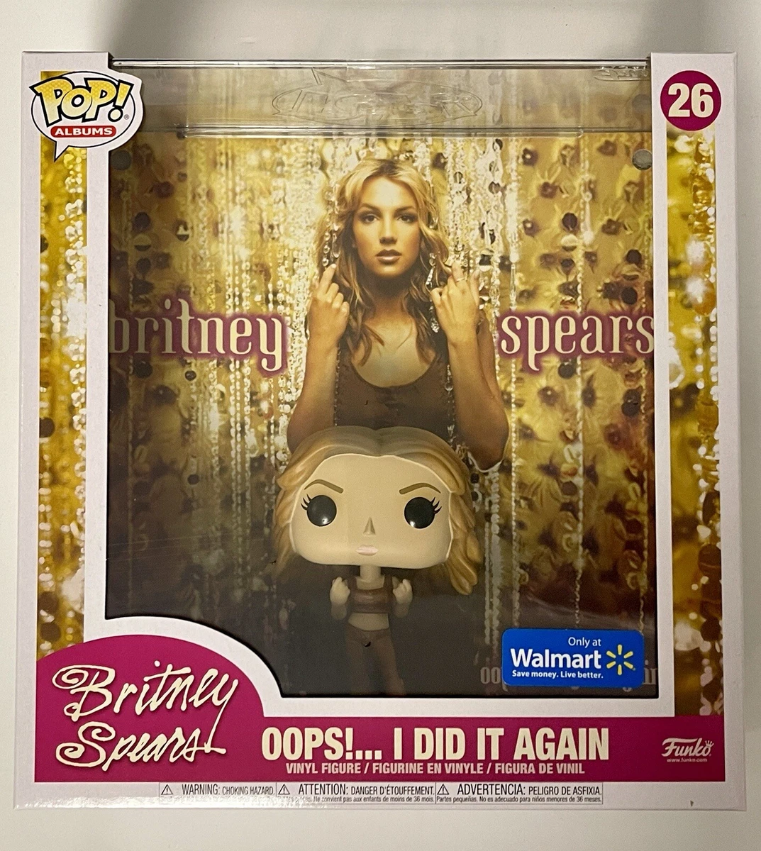 Funko Pop! Albums: Britney Spears - Oops! I Did It Again Vinyl