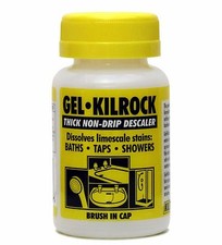 How to Remove Limescale Deposit from Taps Thick Descaler Gel Dissolves Limescale