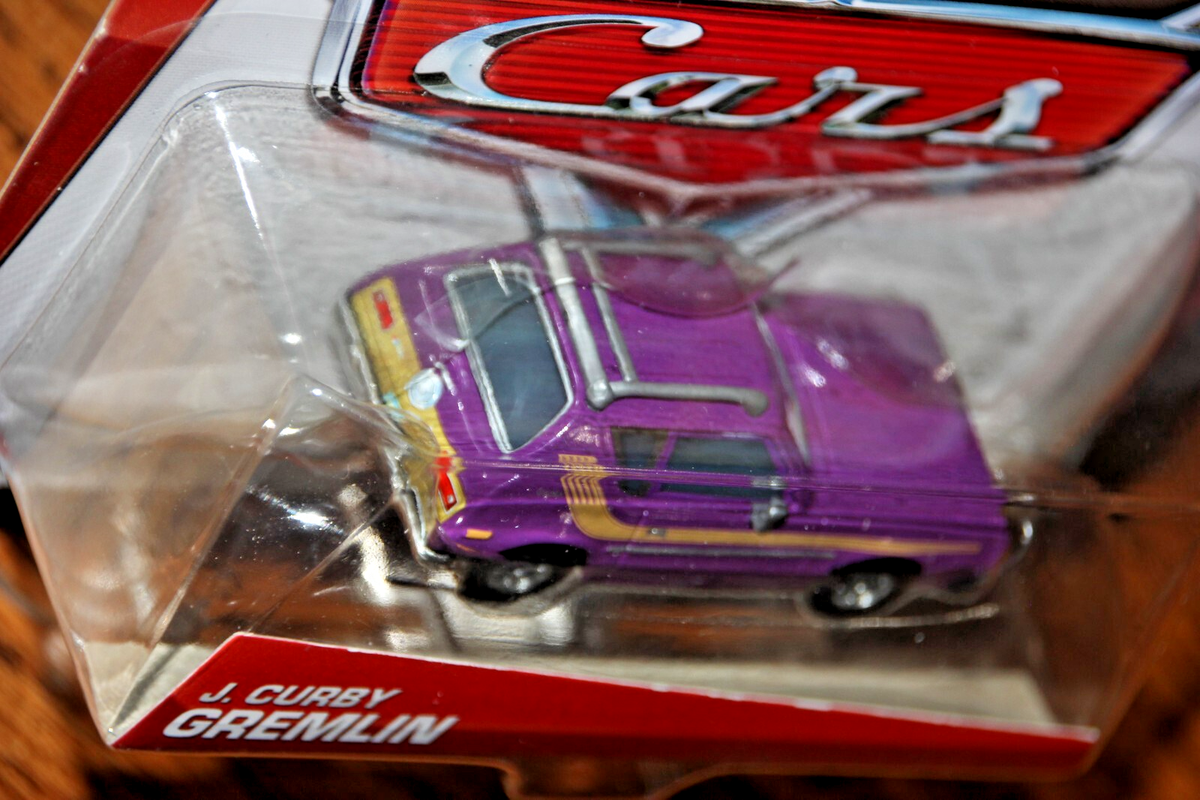 2013 DISNEY PIXAR CARS J. CURBY GREMLIN FROM LEMONS SERIES VERY