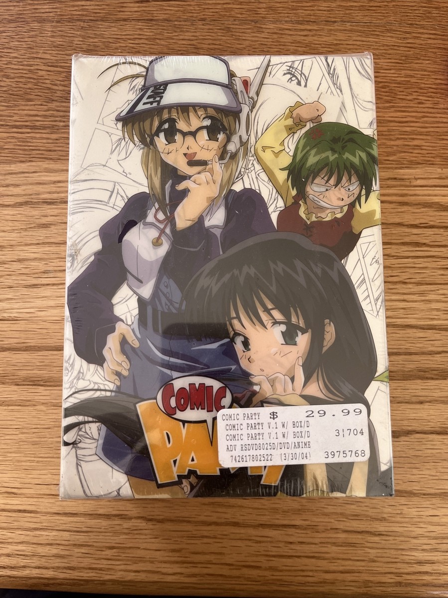 Comic Party - Vol. 1: A New World (DVD, 2004, Series Collectors