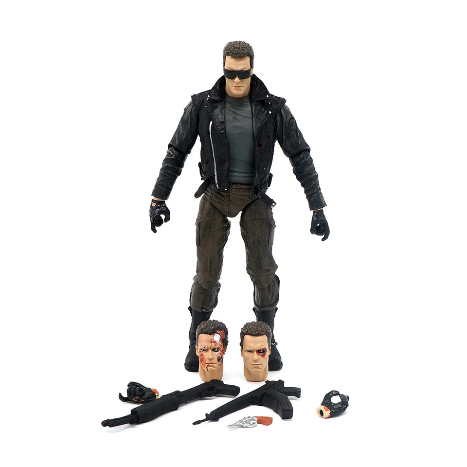 NECA Terminator Police Station Assault Model T-800 Action Figure Toy Set Boxed - image 2 of 4