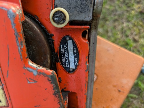 Vintage Echo Chainsaw 452VL 1980s good compression and spark Parts only - Picture 7 of 7