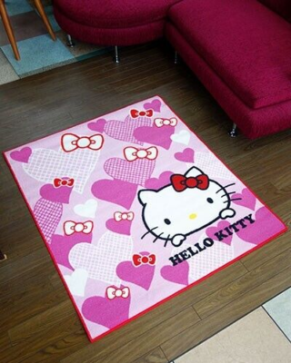 公*o様 レア Hello Kitty キルティングマット 120×100cm 公*o様 レア