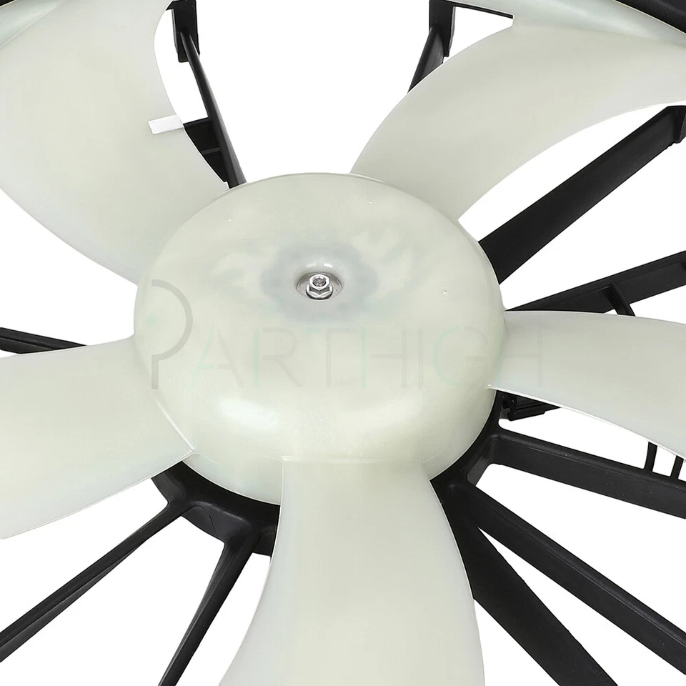 Conjunto de ventilador de refrigeración condensador radiador eléctrico para Cadillac STS 2009-2011 Foto 4 de 4