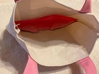 LOT OF 10! NEW WITH TAGS!! Pink Pastel Trader Joe's Mini Canvas Tote Bags — photo 6