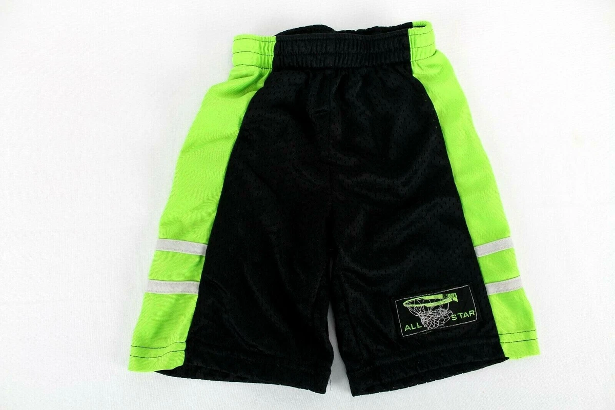 Black and hotsell lime green shorts