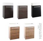 vanvilla Badmöbel Gäste-WC Waschtisch Set mit Handwaschbecken BWARE