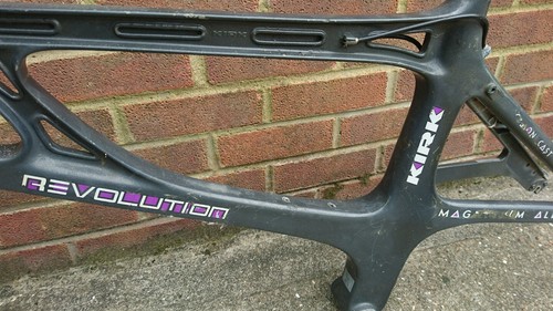 Retro mtb mountain bike magnesium frame old school kirk revolution - Picture 9 of 10