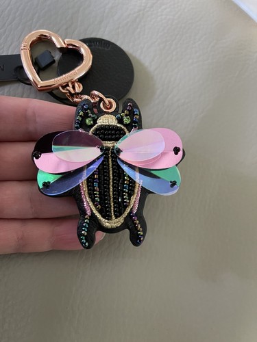 💜💜💜 Mimco Aphodius Keyring $79 + Dust Bag - Picture 5 of 8