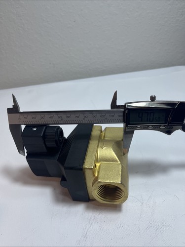U.S. Solid High Pressure Electric Brass Solenoid Valve, 1"-Inch 12V DC - Picture 9 of 10