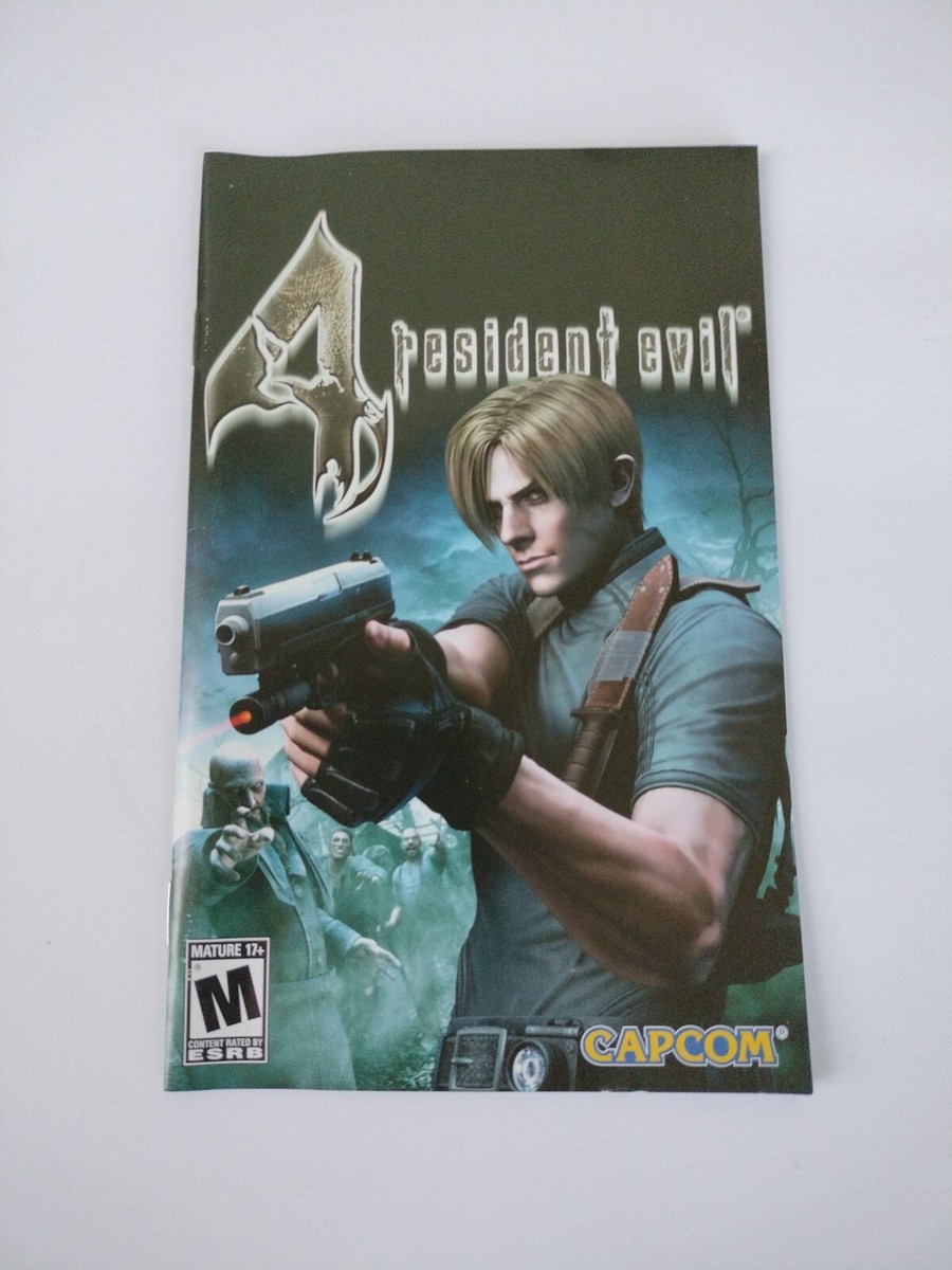 Resident Evil 4-Sony PlayStation 2 PS2 AUTHENTIC MANUAL ONLY | eBay