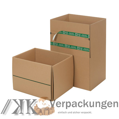 100 System-Versand-Transportkartons 479 x 379 x 335 mm Kartons Selbstklebend