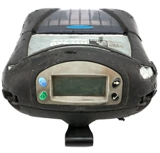 Zebra RW420 4" Thermal Mobile Label Printer Bluetooth USB Serial TESTED J