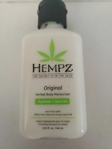 HEMPZ Herbal Body Moisturizer Lotion ORIGINAL 2.25oz Travel Size