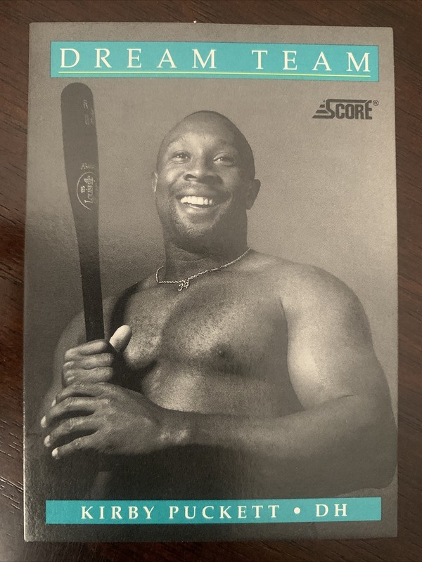 1991 Score - #891 Kirby Puckett