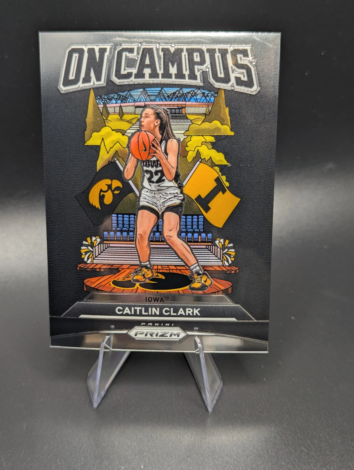 CAITLIN CLARK - 2024 Panini Caitlin Clark Collection On Campus Insert #CC-T1