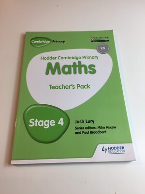 Hodder Cambridge Primary Maths Teacher's Stage 4