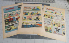 Lot of 3 Nancy by Ernie Bushmiller Clipped Strips from Sunday comics 1982