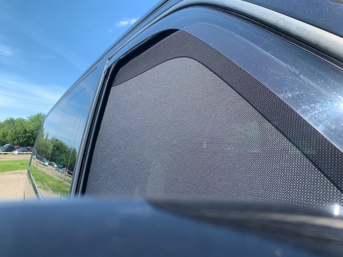 Vw Transporter T5 Magnetic Window Shades Privacy Screens Uv Insect Block Trokot - Picture 3 of 10