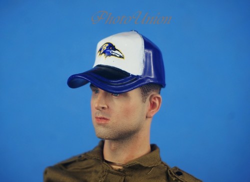 1:6 Scale Action Figure Football Cap 