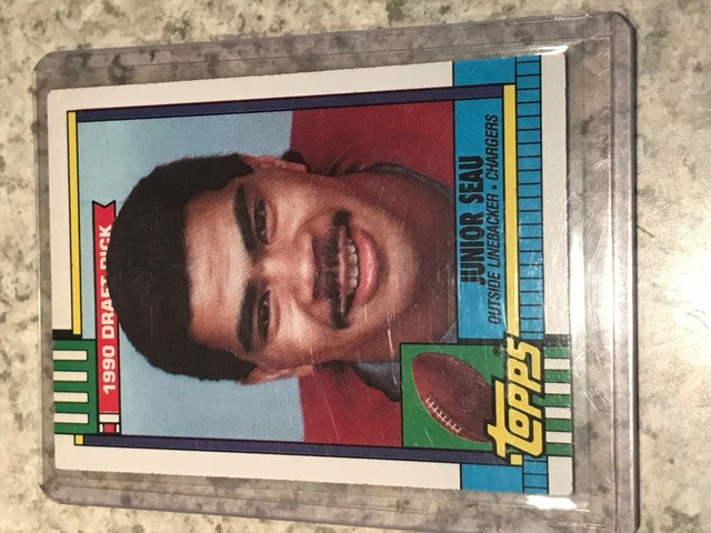 Junior Seau Topps 1990 Rookie Card EBay