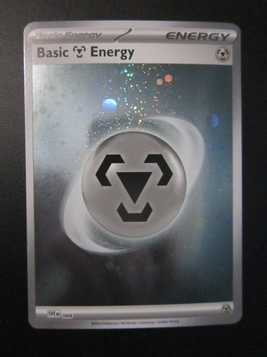 METAL ENERGY HOLO POKEMON CARD SVE BLACK STAR PROMO 008 NEV PLAYED M 2 SWIRLS