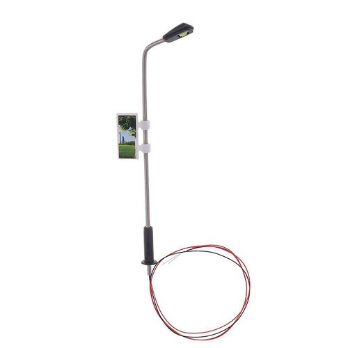 Modellismo Ferroviario 3V LED Lampioni Bianco Caldo HO 1:100 Accessori da - Foto 5 di 9