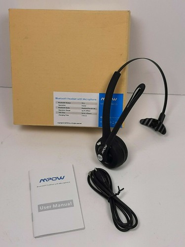 Mpow Professional Over The Head Drivers Recharge Wireless Bluetooth Headset - Picture 7 of 7