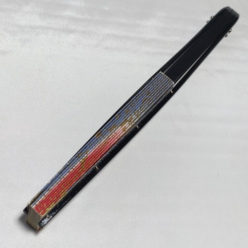 Japanese traditional dance Folding fan Lacquerware 290mm Sensu Omai Oogi Unused - Picture 9 of 10