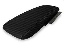 Fits 2003-2011 Ford Crown Victoria Carbon Fiber Console Lid Armrest Cover Black Fits 2003-2011 Ford Crown Victoria Carbon Fiber Console Lid Armrest Cover Black