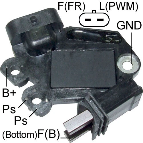 REGULADOR VOLTAJE ALTERNADOR NUEVO 2606074, 2650441, 2650557, 2650561, M540 Foto 4 de 4
