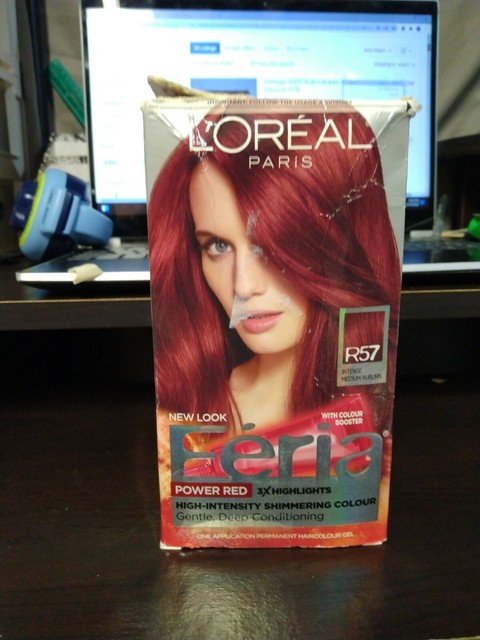 L Oreal R57 Unisex Feria Power Permanent Hair Color Red For Sale Online Ebay