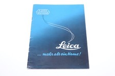   LEICA  MORE THAN A NAME  1950 ORIGINAL PRODUCT GUIDE BROCHURE GERMAN 126