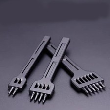 Punching Leather Threading Punching DIY Leather Tools Alloy Diamond Steel Row