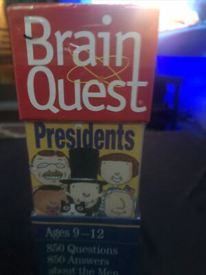 Brain Quest Presidents, Editors of Brain Quest | eBay