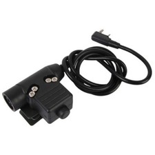 Tactical U94 PTT Cable for Icom Kenwood Midland PTT for Baofeng Elite II Headest