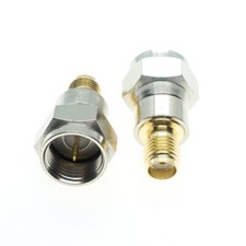 1Pcs F-Type Male to SMA Female 50-ohm Coax Antenna RF Adapter