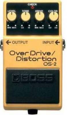 Boss Effektpedal OS2 Overdrive Distortion