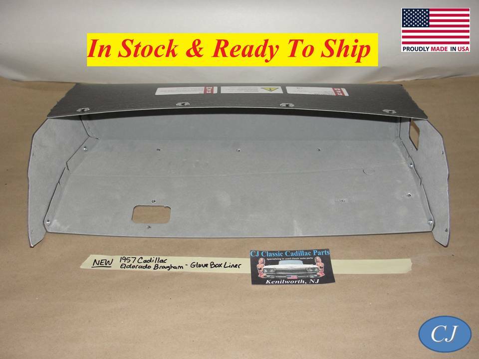 NEW 1957 CADILLAC ELDORADO BROUGHAM GLOVE BOX COMPARTMENT TRAY