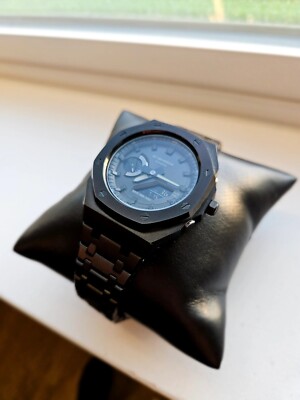 Casio G-Shock GA-2100-FF Silver Mod (Casioak).