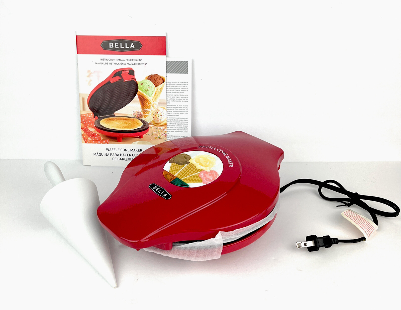 bella waffle cone maker
