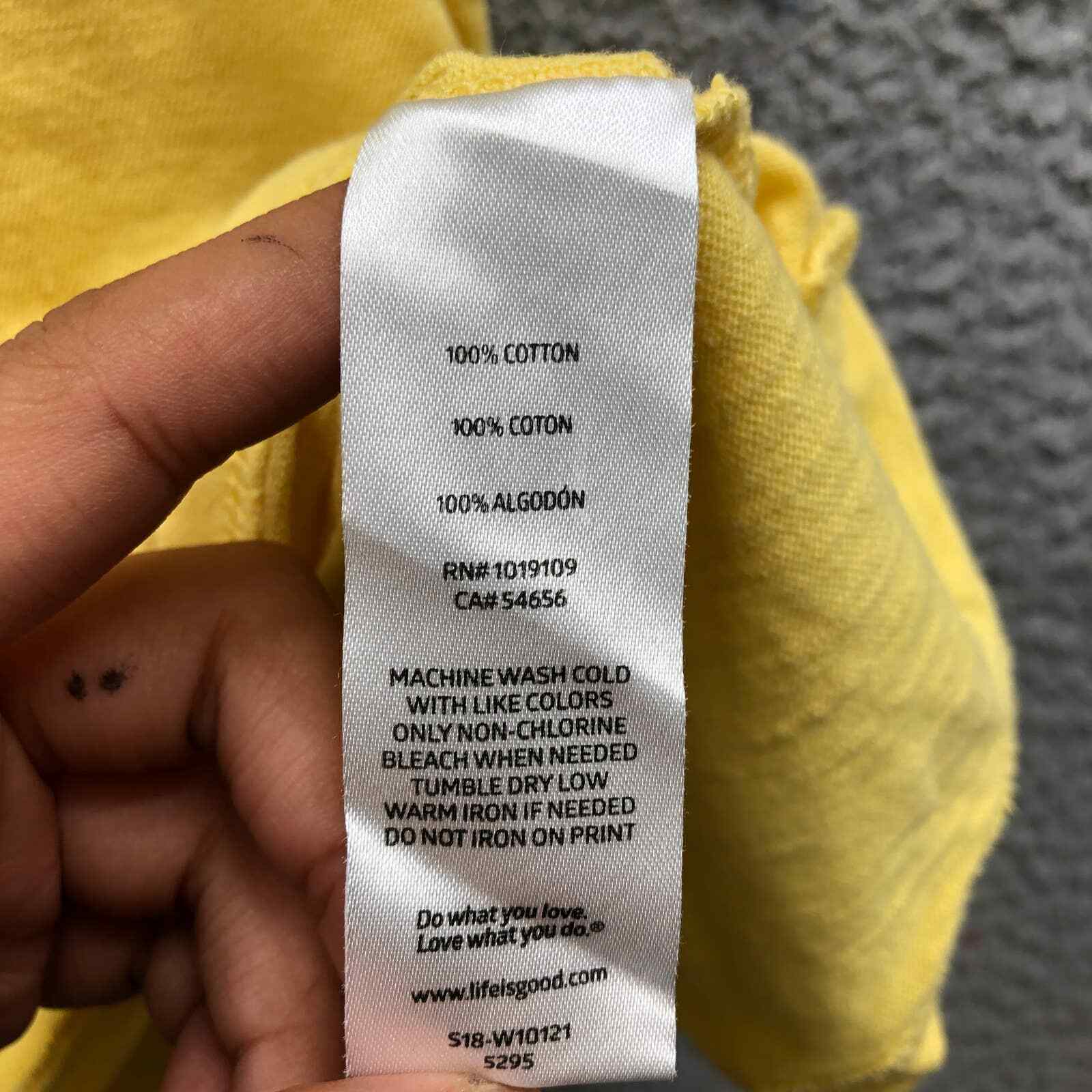 Life is Good Tank Top Women's XL Classic Fit Crew Neck Graphic Logo