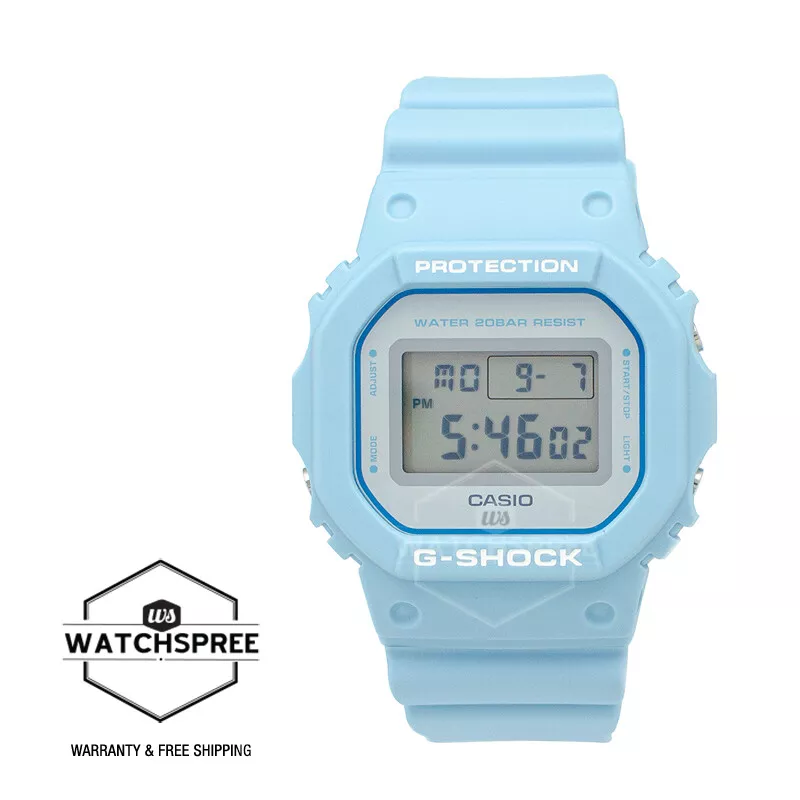 Light blue g shock clearance watch