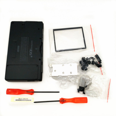 Black Housing Shell Case For Nintendo DSi NDSI Casing Repair Part