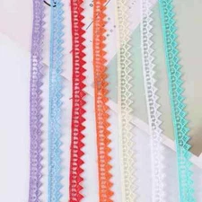 1/2 inch wide lace trim price per yard select color